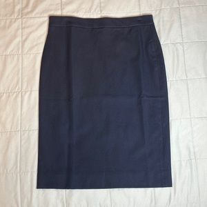 NWT J Crew No 2 Pencil Skirt Women’s 8T Navy